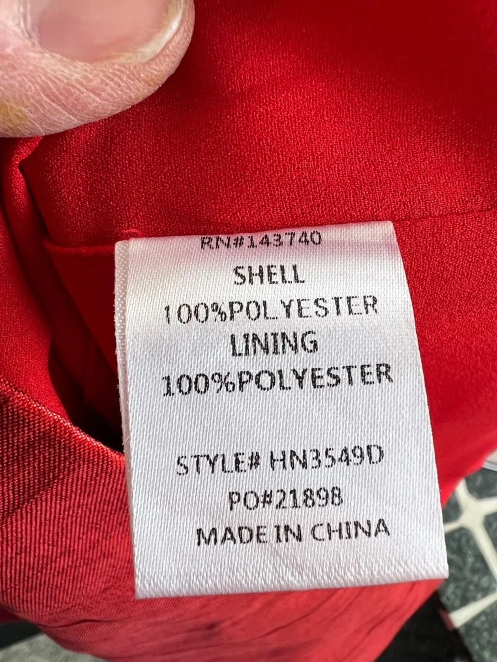 Hyacinth House sz L Tanya mini dress in red metallic with extended ruffle detail
